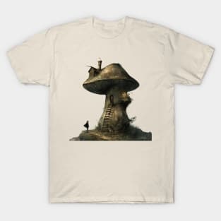 The Sorcerer's Mushroom Sanctuary T-Shirt